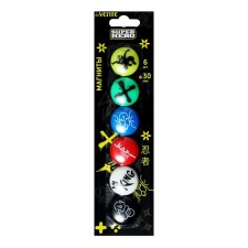 Magnets for boards with a design of 30 mm, 6 pieces, Devente. Superhero, in a cardboard blister 6021318