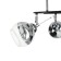 Redo chandelier 3he27 40w Black-chromium 45x45x28 cm