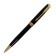 Handle Gift ball in the leatherette case is swivel pb s, black/gold housing