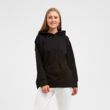 Women's sweatshirt Minaku: Casual Collection Black Color, Rr. 52