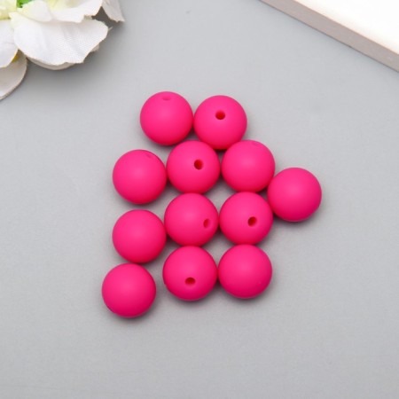 Busina silicone "Round" fuchsia d = 1.2 cm-1