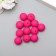 Busina silicone "Round" fuchsia d = 1.2 cm