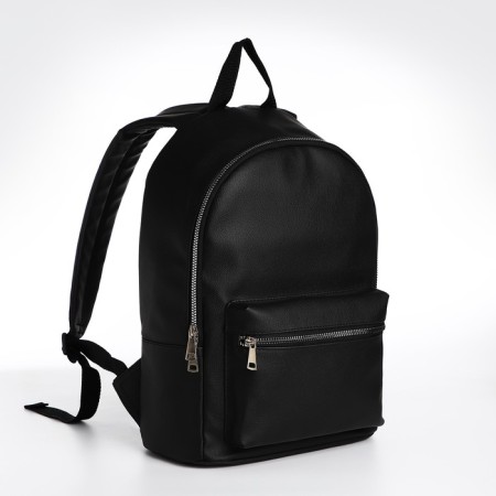 City textura backpack, black color-2