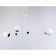 Suspended Ambrella Light, Modern, TR2566, 3HE27, white, black color