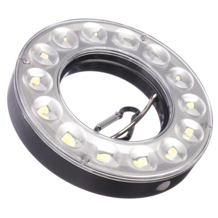 Camping lamp, 14 LED, 11 x 11 cm, 3 modes, 4 AAA