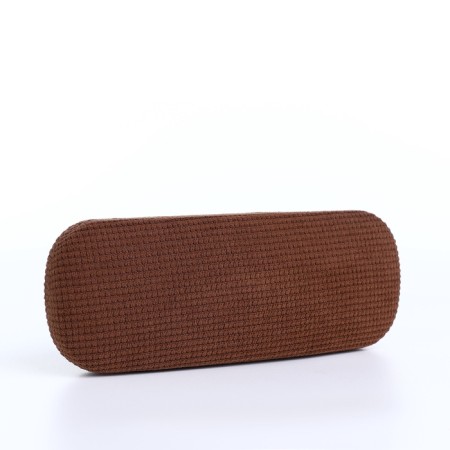 Case for glasses on a cracker, length 16 cm, brown color