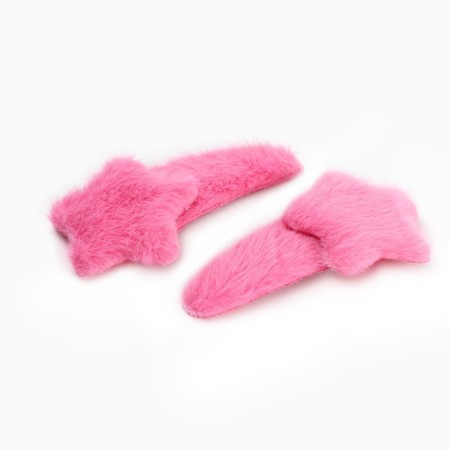 Hair hair clip, set 2 pcs, stars, kitty Marie-2