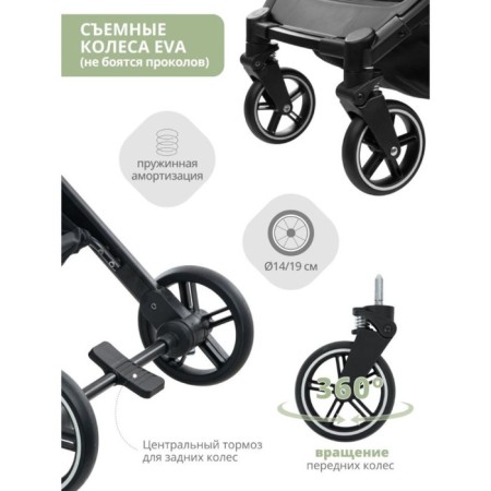 Stroller walking children's indigo trip, gray color-7