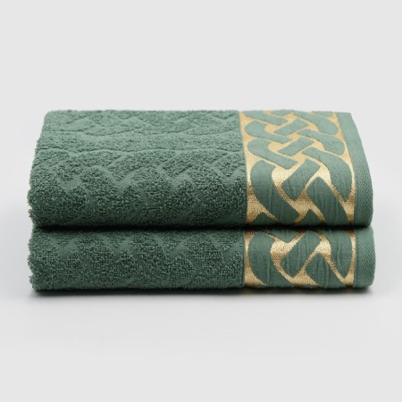 Trick towel 70x130 Aphrodite Green 420g/m, cotton 100%