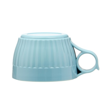 Thermos 1.8 l, with a glass flask, retains heat 12 hours, with a mug, blue-2
