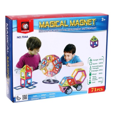 Magnetic designer "Magic Magnet", 71 details-9