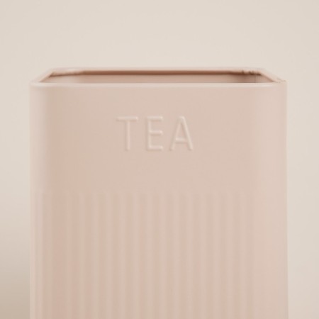Bank for storage-breaking products "San Lorenzo", 10 × 13 cm, pink color, with a bamboo lid-3
