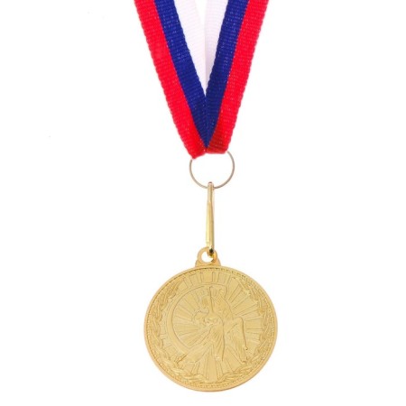 Medal thematic "Dancing", gold, d = 4 cm-1