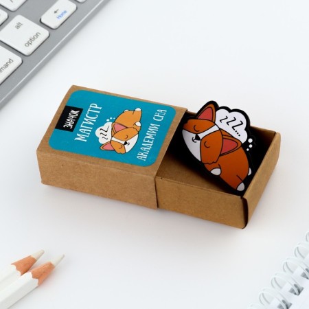 Icon in the box "Sleep Master" 5 x 4 cm-1