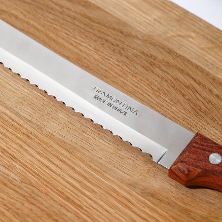 Kitchen knife for bread Dynamic, blade 20 cm, with a wooden handle-2