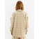 Women's shirt minku: casual collection beige color in cage, river 48
