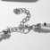 Choker "Aqua" with shells, white-black, 34 cm