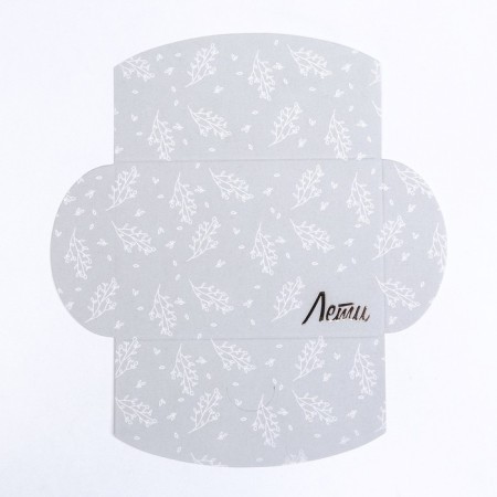Envenue for a certificate with embossing "Letti" 10.5 x 7-4