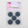 A set of buttons, 4 punctures, d = 23 mm, 5 pcs, the color is matte