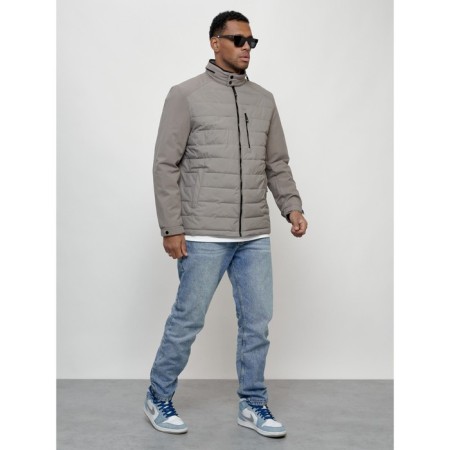 Men's spring jacket, size 56, gray color-2