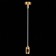 STAR ST LUCE. ST027.203.00. Farm, 4.5x4.5x200 cm, golden color