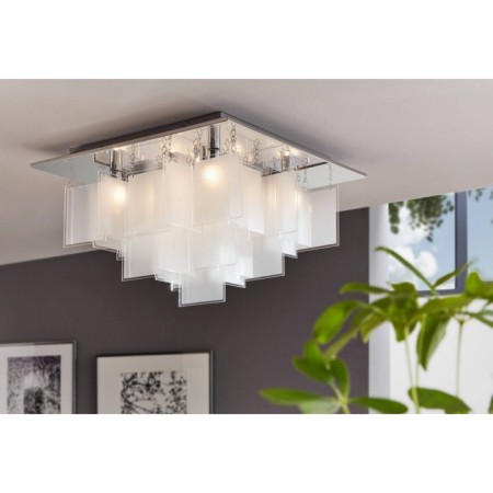 Condirada 8x18W Conduct, chrome 47x47x30 cm-1