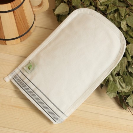 Mochelk-rukavichka Kese, for peeling and massage, 26x18 cm, Medium