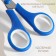 Set of universal scissors, 5.5 ", 14 cm / 6.5", 16 cm, 2 pcs, color mix