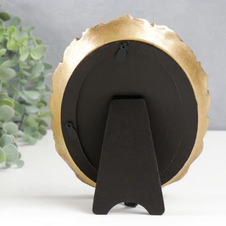 Photo frame Polystone 10x15 cm "Golden Pavlin" with a green patina 20.5x15.5 cm-3