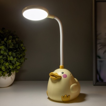 LALA table lamp LED 3W battery yellow 9.5x11x33 cm Risalux-2