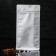 Eight -shirt package with a tear -off lock, white, matte, 13.5 x 26 + 7.5 cm set 100pcs
