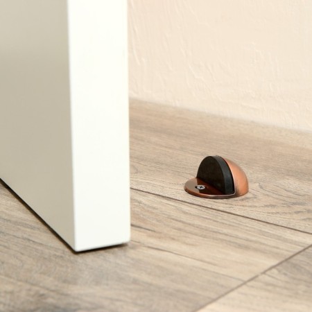 Door stop U103AS, D = 42 mm, h = 23 mm, Copper color-13
