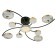 LED lamp 110W 5294lm 3000K-6000K, size 90x90x19 cm