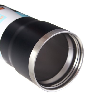 Thermal circle, 600 ml, travel, retains heat up to 12 hours, 20.7 x 7.5 cm, black-5