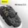 Wireless headphones Baseus WM01 Plus, TWS, vacuum, BT5.0, 40/800 mAh, microphone, white