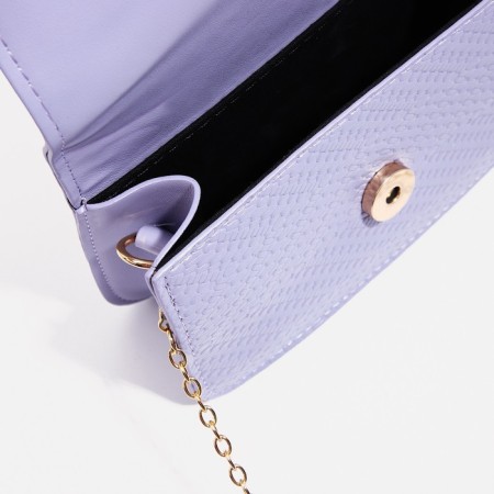 Baby bag on magnet, long chain, lilac color-2