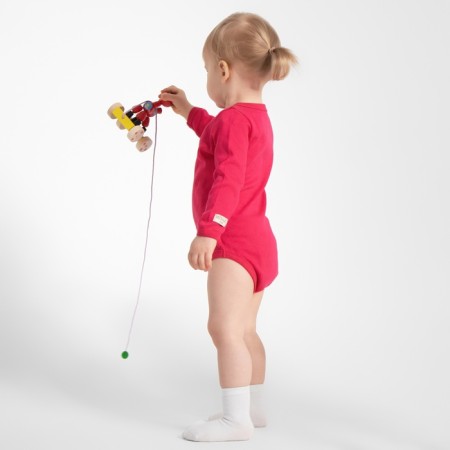 Body Children's minku color raspberry, height 86-92cm-4