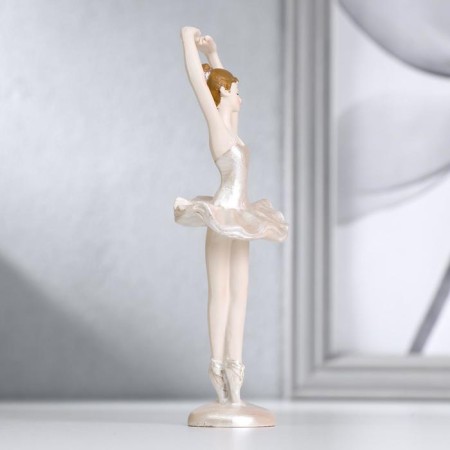Polystone souvenir "Ballerinka in the pearl-pink pack" 13x4.5x4.5 cm-1