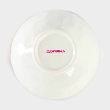 Porcelain shares “Cosmos”, 370 ml, D = 13.1 cm, green color-3
