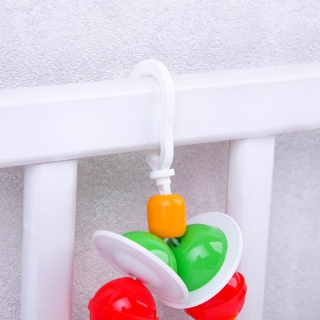 Suspension - rattle "Sunny Bear" on a crib, stroller, color mix, aelytes-3