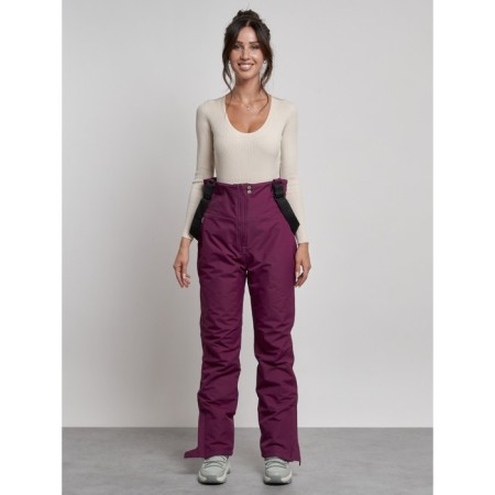 Semicunners of women's winter, size 46, dark purple color-18