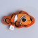 A toy for cats with mint "Clown Fish", 13 x 8 cm