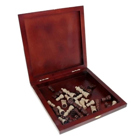 Wooden chess "Dark Classic", 30 x 30 cm, board game, King H-8 cm-4