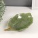 Souvenir ceramic stand "Sheet with two cones" Green 21.7x13.5x4 cm