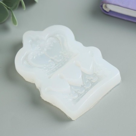 Mold Silicon "Crown" 2 items 1x7x5 cm-1