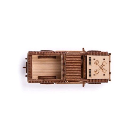 Mechanical 3D puzzle made of wood "Pickup WT-1500"-1