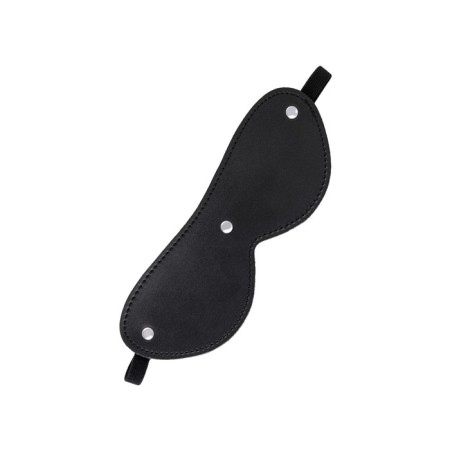 Mask Anonymo, PU Skin, 24 cm, black color