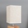 Table lamp "Cube" 1x40W E27 Light wood 11.5x11.5x27cm