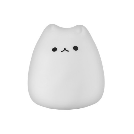 Nightlight "Antistress Cyakish Kitten" Led RGB from batteries 3AAA 9.5x9.5x10.5 cm Risalux-9