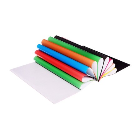 Colored paper A4, 16 sheets, 8 colors "Underwater World", coated, on the bracket-1
